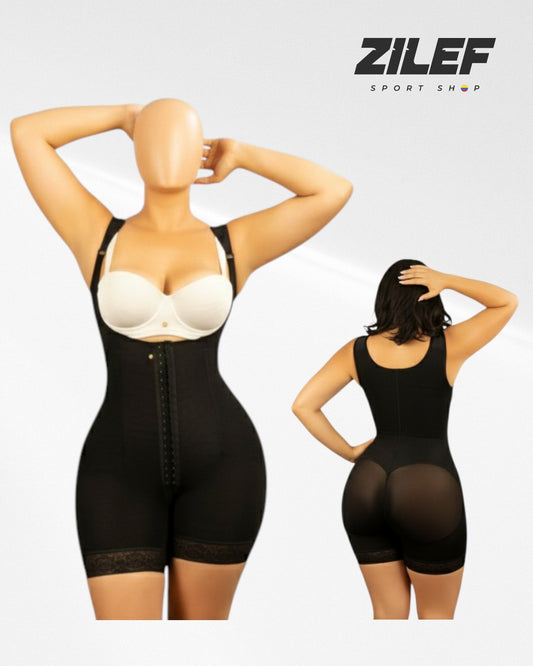 HOURGLASS BODY SHAPER – ADJUSTABLE SHOULDER STRAP DESIGN
