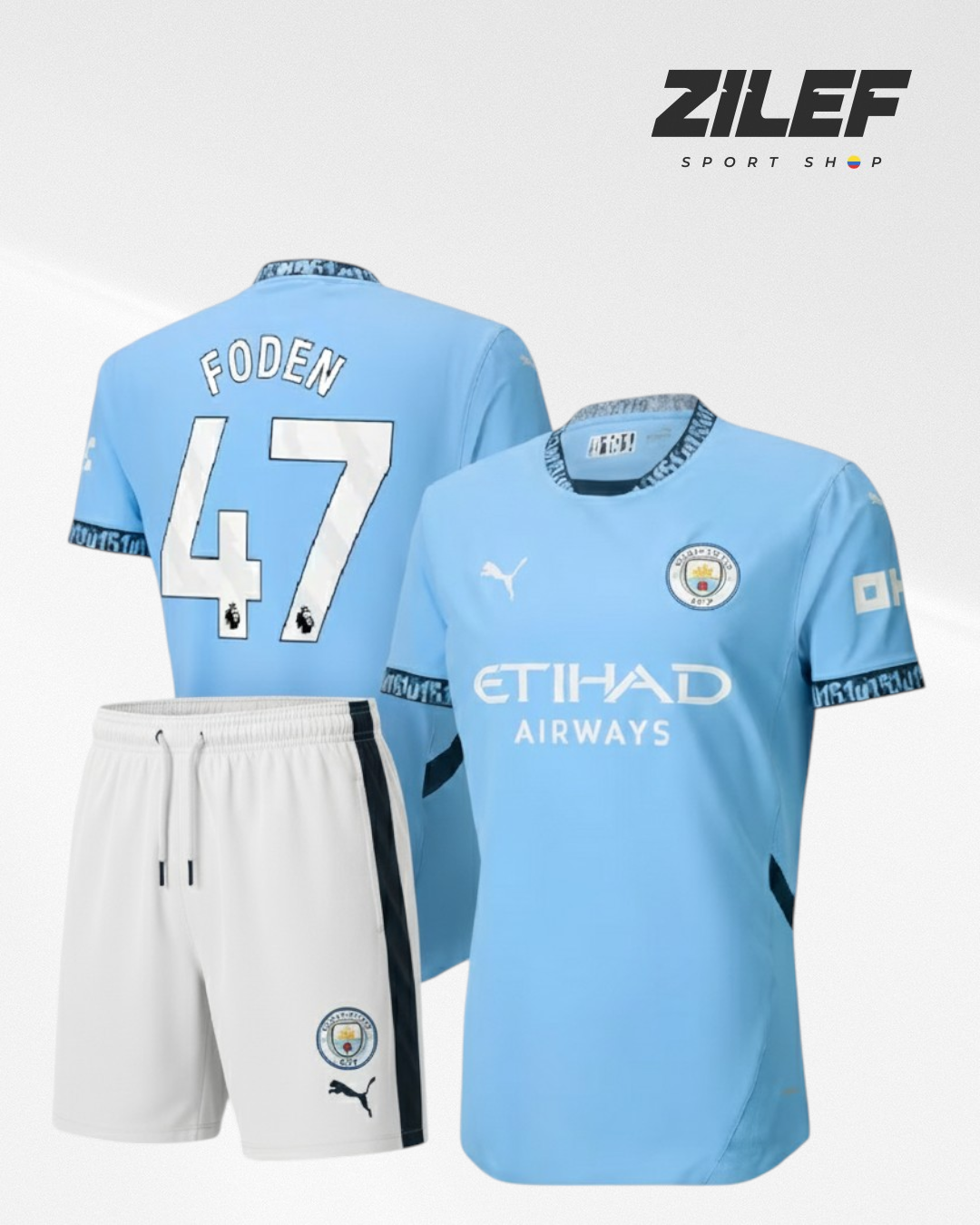 EDICIÓN DE JUGADOR Y VISITANTE DEL MANCHESTER CITY