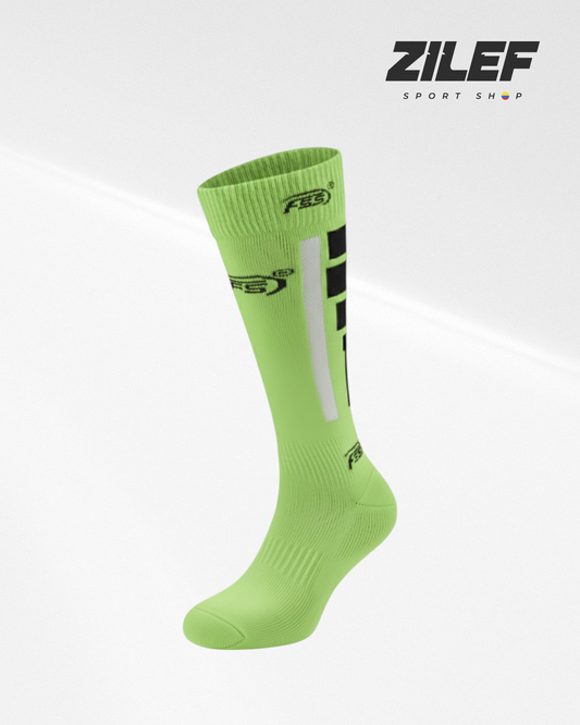 LIMA GREEN PERFORMANCE SOCCER SOCKS