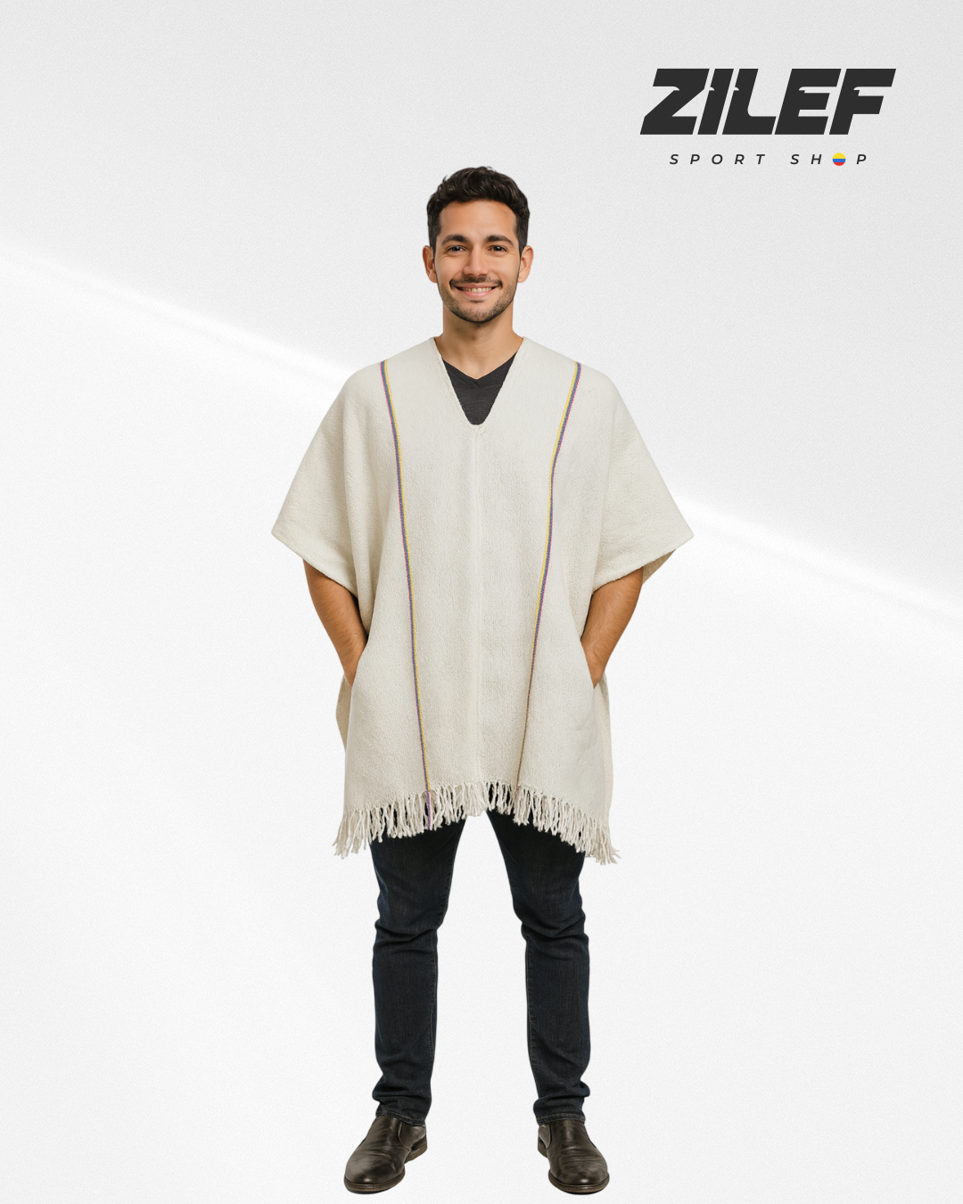 RUANA DE ADULTO – TALLA ÚNICA CON DISEÑO