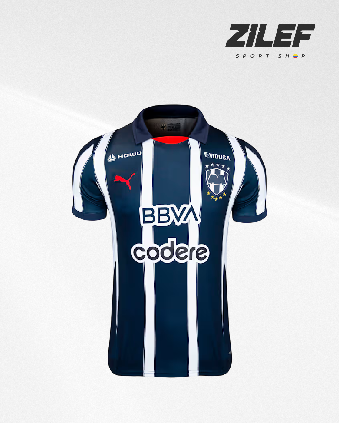 CAMISETA PUMA RAYADOS DE MONTERREY 1ª equipación
