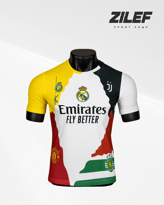 CAMISETA DE FÚTBOL EDICIÓN ESPECIAL – MEZCLA DE CLUBES DE LEYENDAS