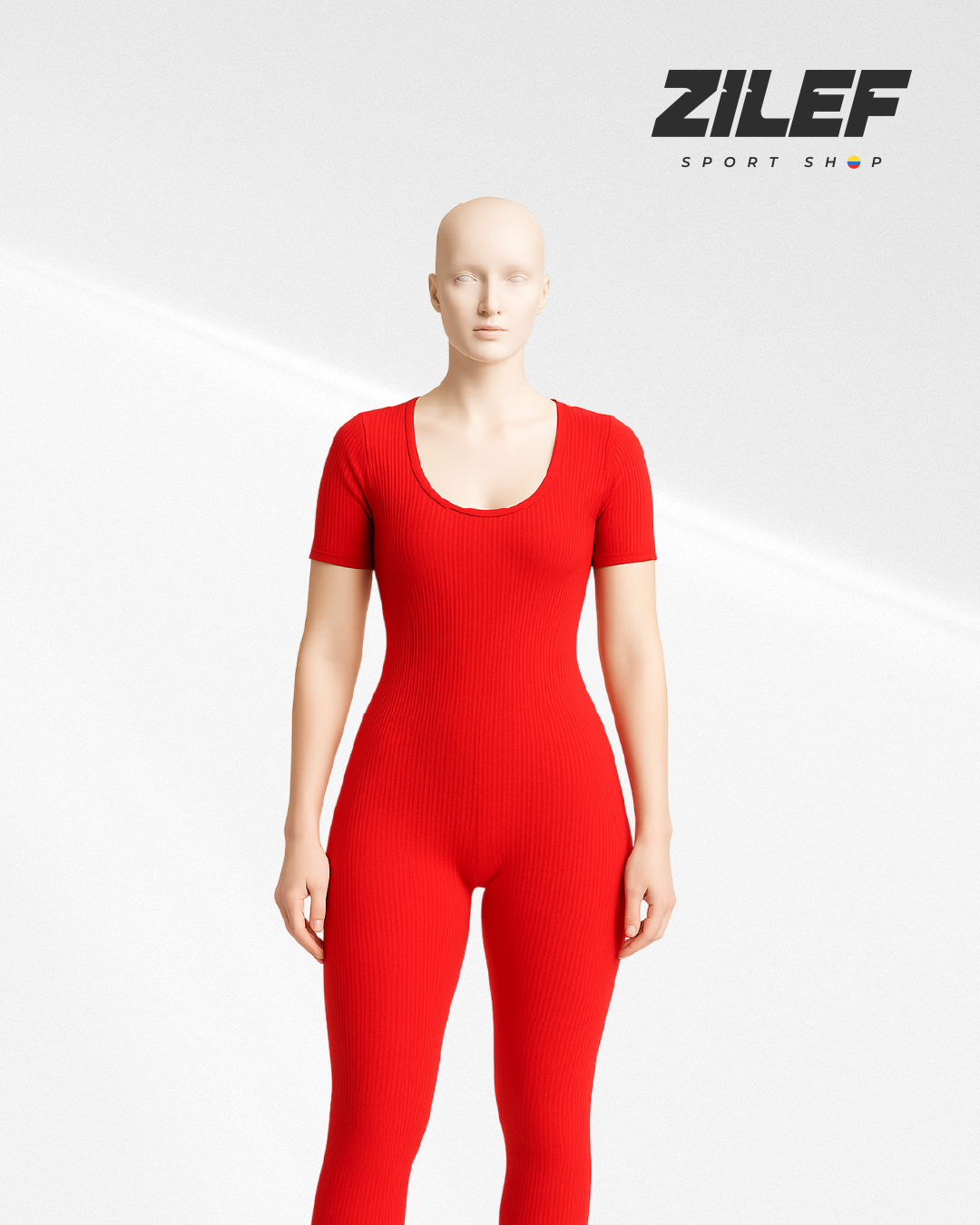 ECLIPSE JUMPSUIT – BACKLESS & RIBBED DESIGN