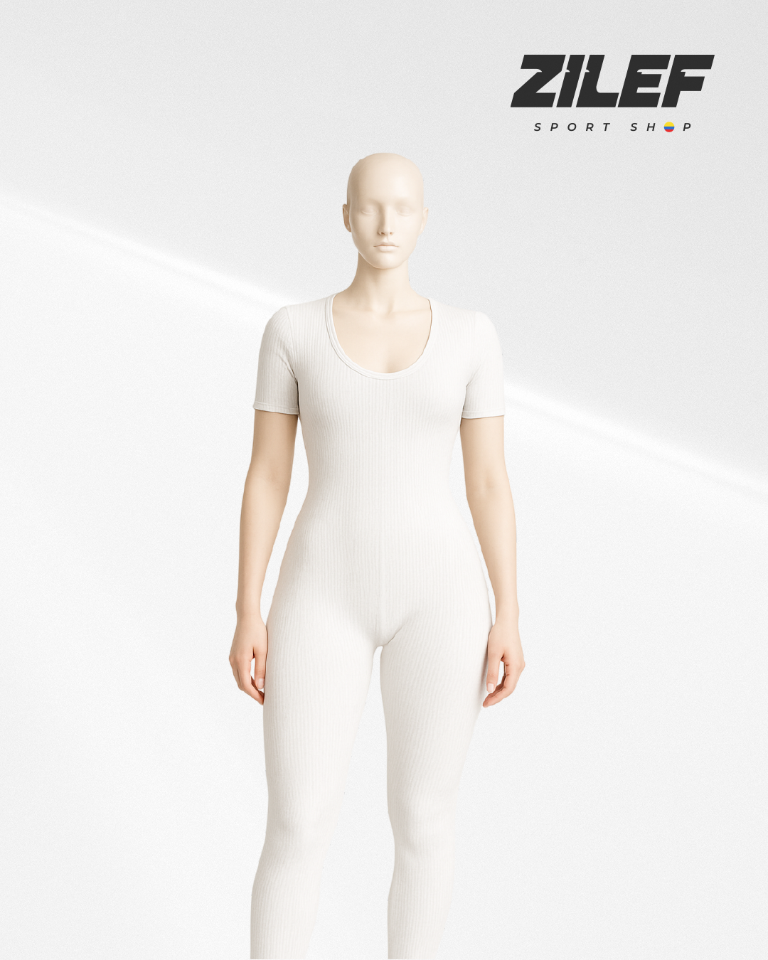 ECLIPSE JUMPSUIT – BACKLESS & RIBBED DESIGN