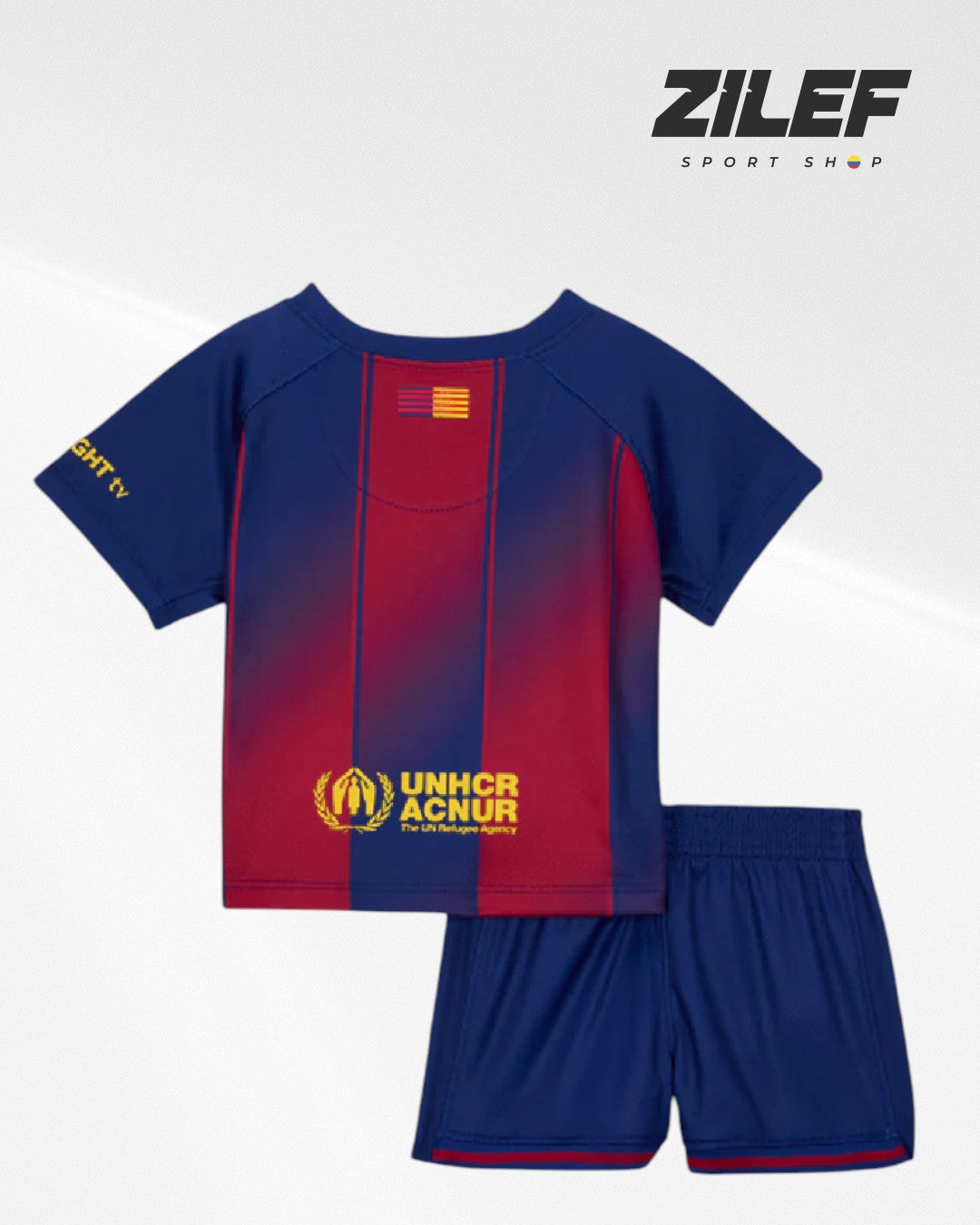 FC BARCELONA KIDS’ UNIFORM – OFFICIAL STYLE