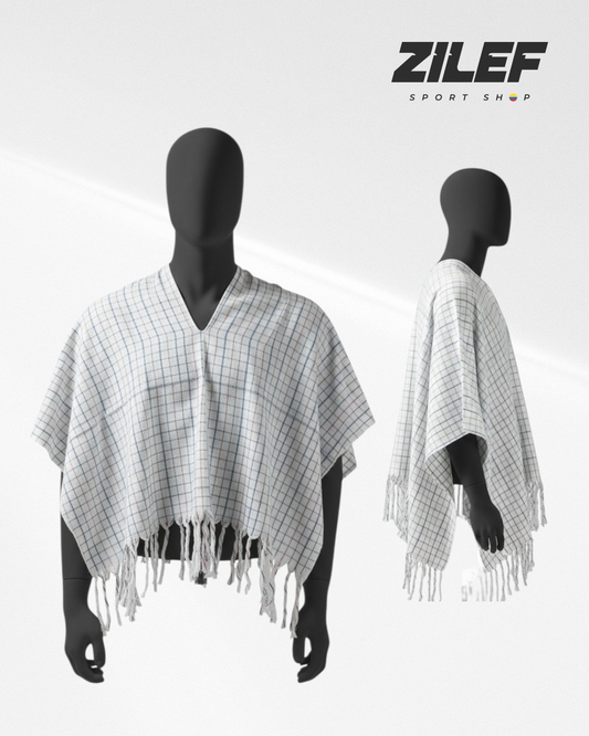 MEN’S TRADITIONAL COLOMBIAN RUANA – UNIQUE DESIGN