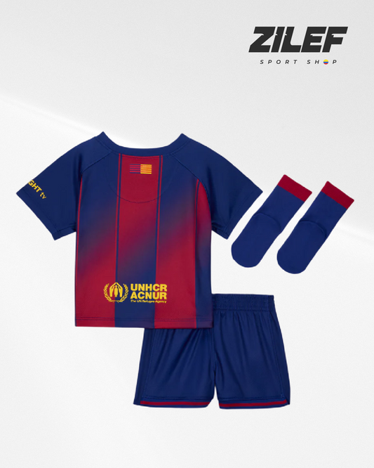UNIFORME INFANTIL DEL FC BARCELONA – ESTILO OFICIAL