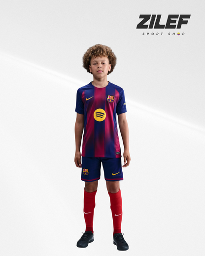 UNIFORME INFANTIL DEL FC BARCELONA – ESTILO OFICIAL